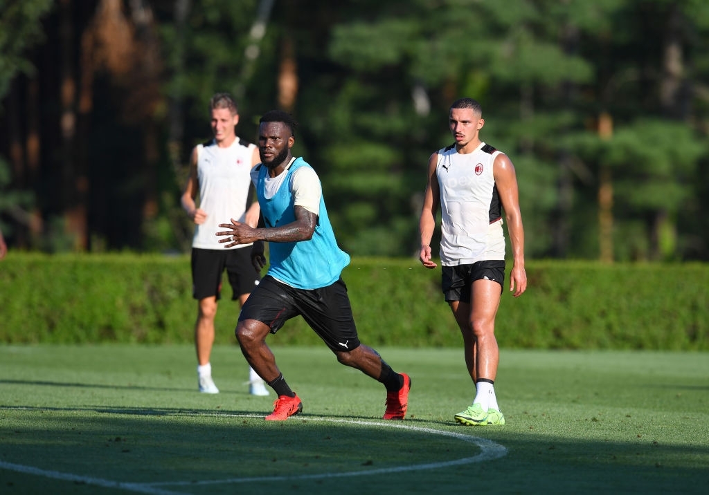Bennacer and Kessie of AC Milan