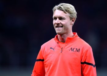 Kjaer of AC Milan