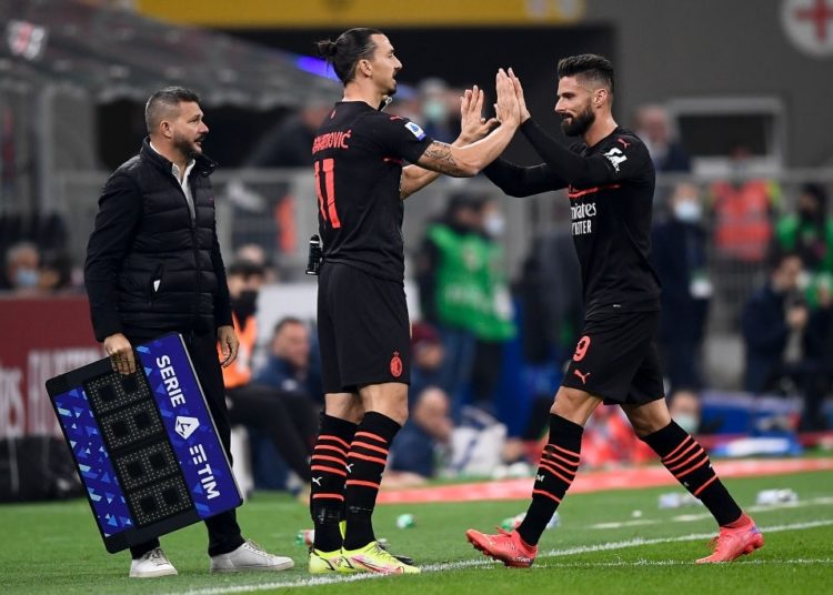 Gazzetta: AC Milan coach studies the use of Zlatan Ibrahimovic and Olivier Giroud