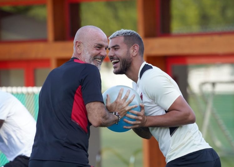 AC Milan Stefano Pioli Theo Hernandez