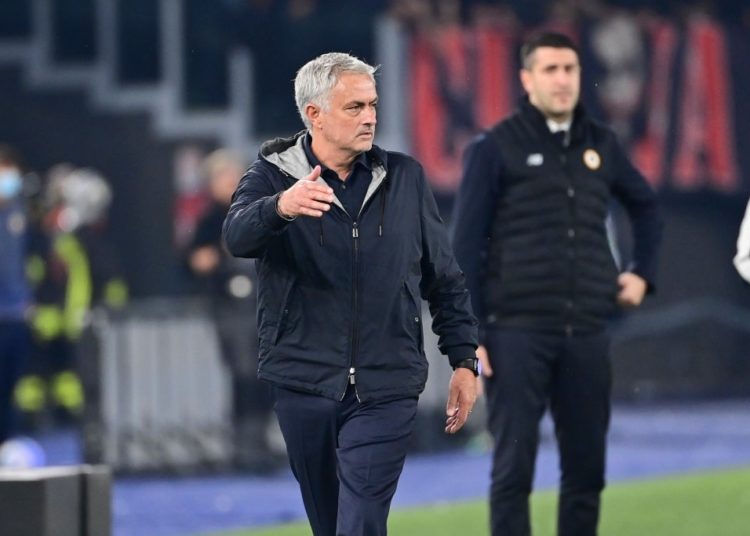 Roma coach José Mourinho
