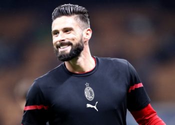 Olivier Giroud of AC Milan
