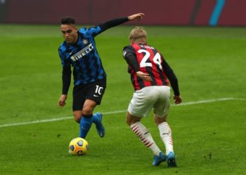 Simon Kjaer Lautaro Martinez