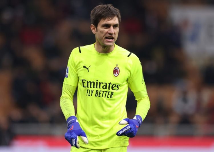 Ciprian Tatarusanu of AC Milan