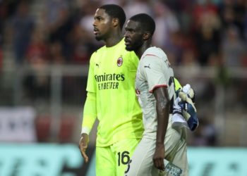 Tomori and Maignan of AC Milan