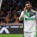 Berardi of Sassuolo during a match vs AC Milan