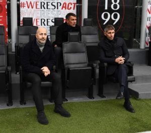 Gazidis, Maldini and Massara - AC Milan