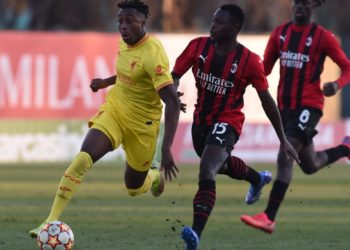 Youth League milan vs Liverpool
