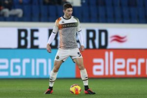 Mattia Caldara, AC Milan's loanee at Venezia