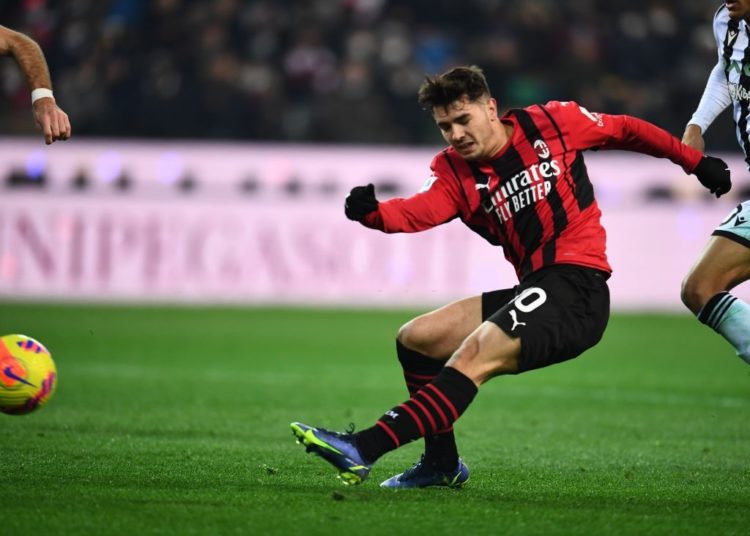 Brahim Diaz of AC Milan vs Udinese