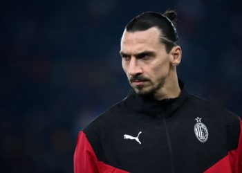 Zlatan Ibrahimovic of AC Milan