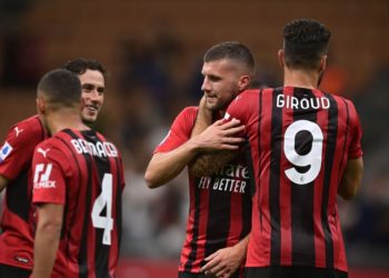 Ante Rebic and Olivier Giroud