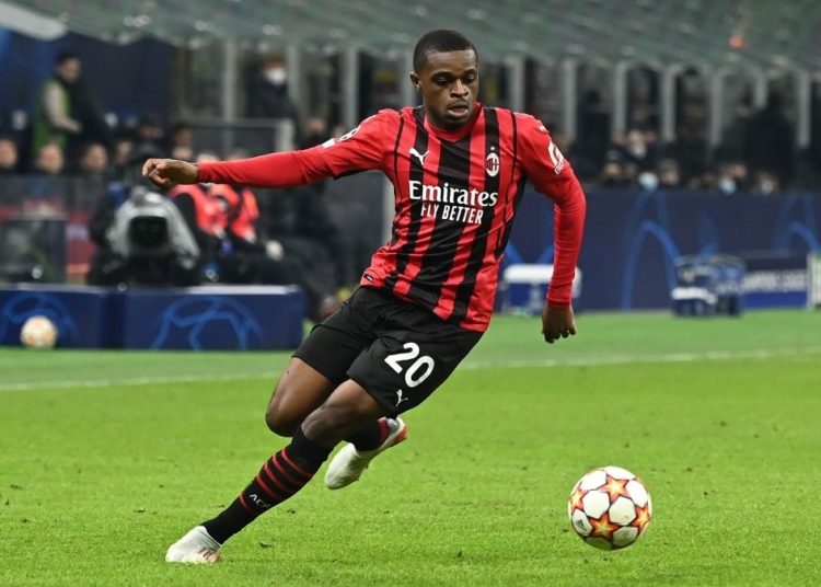 Pierre Kalulu of AC Milan