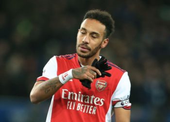 Aubmeyang of Arsenal