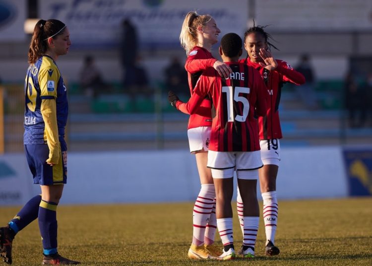 Thomas secures victory for the Milan team against Hellas Verona