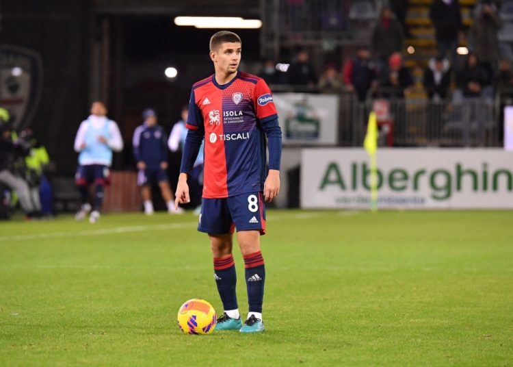 Razvan Marin of Cagliari