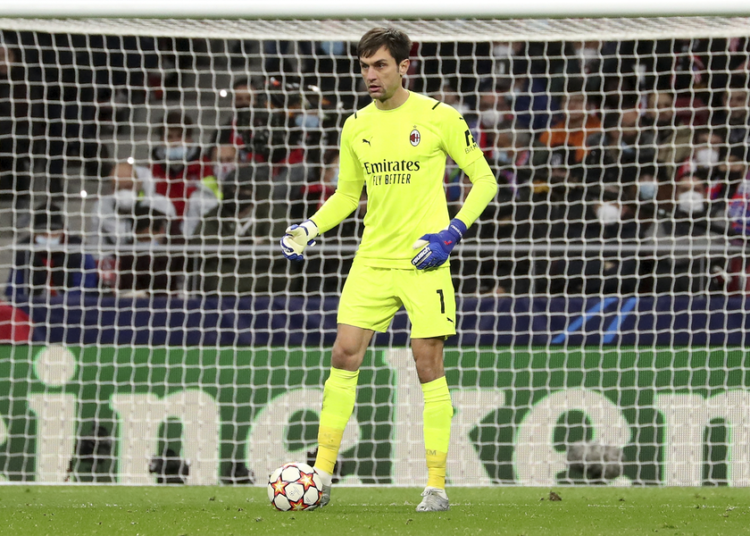 Ciprian Tatarusanu of AC Milan