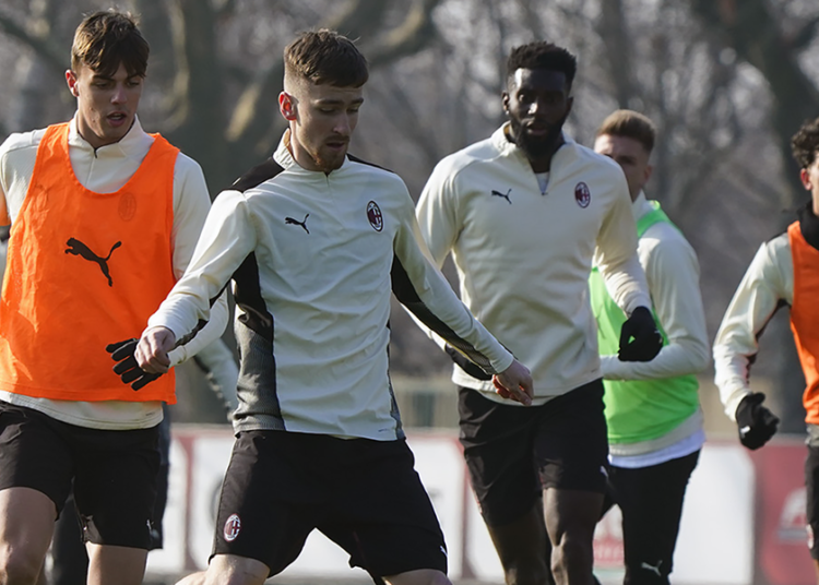 Alexis Saelemaekers of AC Milan