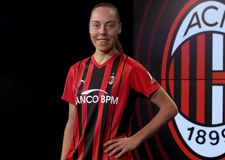 Celeste Boureille of AC Milan