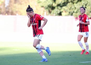 Veronica Boquete of AC Milan