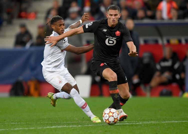 Sven Botman of Lille