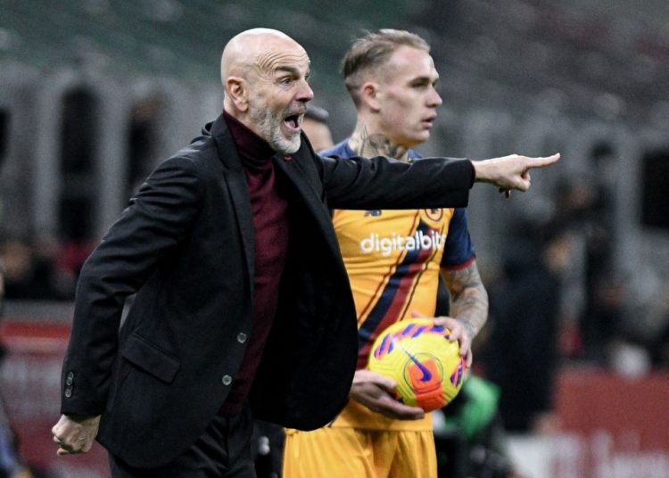 Stefano Pioli of AC Milan