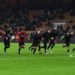 AC Milan players celebrate