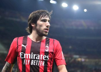 Sandro Tonali of AC Milan