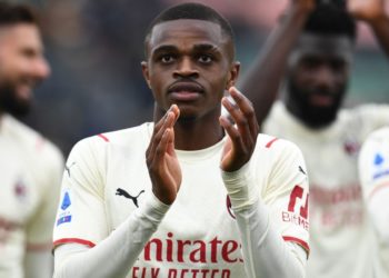 Pierre Kalulu of AC Milan