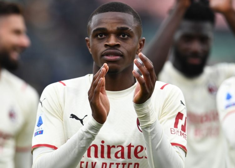 Pierre Kalulu of AC Milan