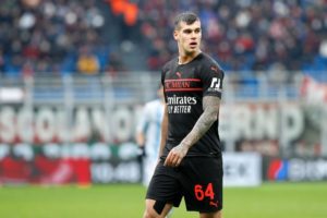 Pietro Pellegri of AC Milan
