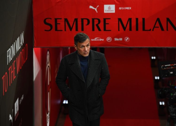 Paolo Maldini of AC Milan