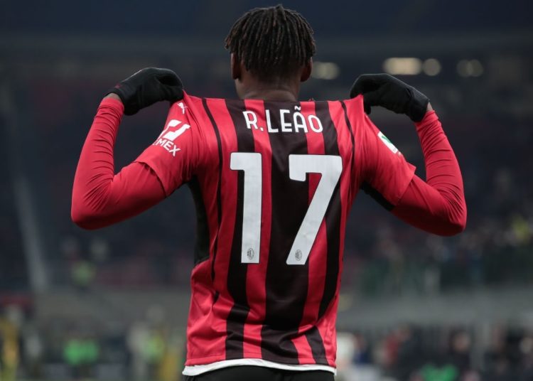 Rafael Leao of AC Milan