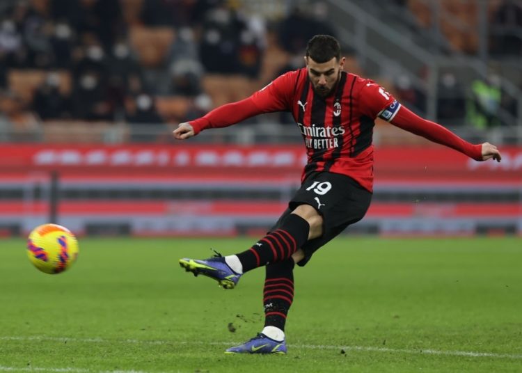 AC Milan full-back Theo Hernandez