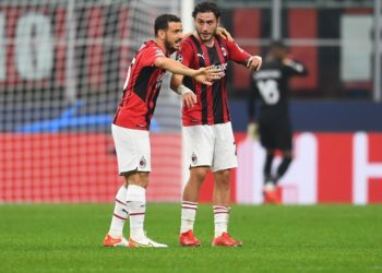 Davide Calabria of AC Milan كالابريا فلورينزي ميلان