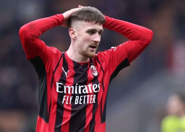 Alexis Saelemaekers of AC Milan