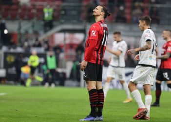 Zlatan Ibrahimovic of AC Milan