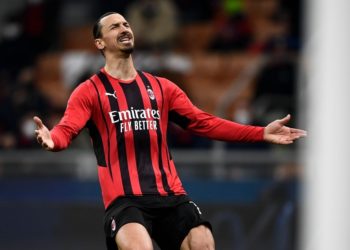 Zlatan Ibrahimovic of AC Milan