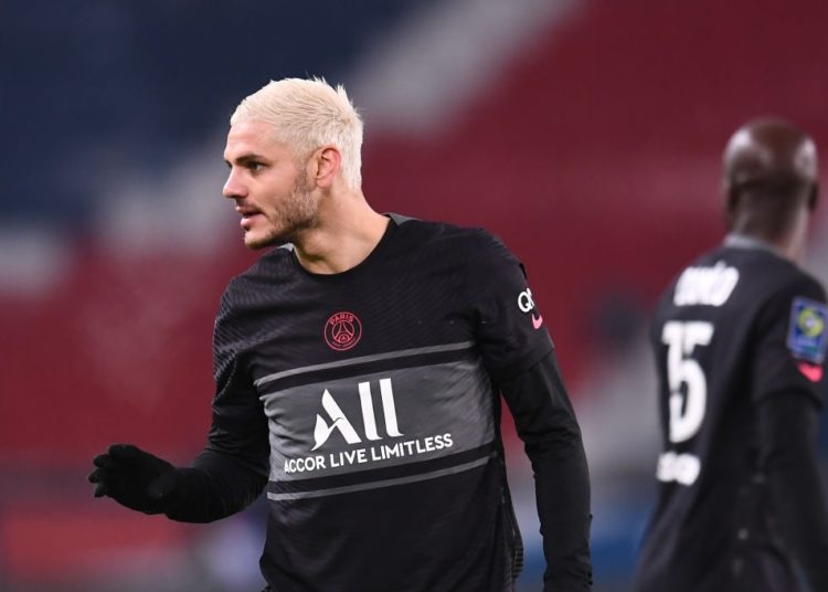 Mauro Icardi of PSG