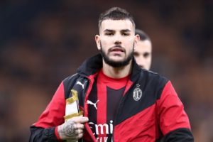 Theo Hernandez of AC Milan