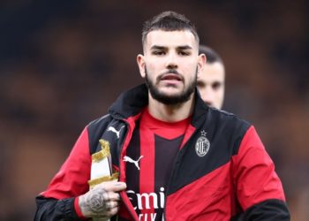 Theo Hernandez of AC Milan