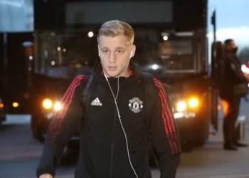 Donny Van De Beek of Manchester United
