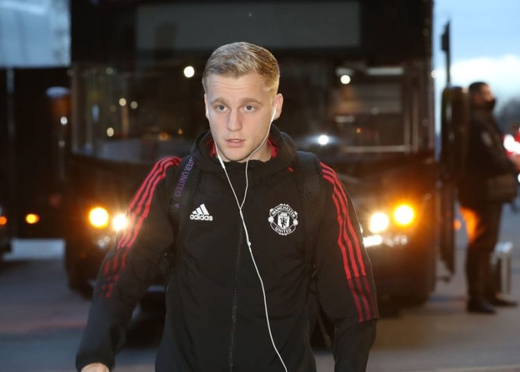 Donny Van De Beek of Manchester United