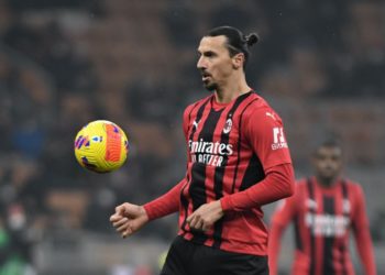 Zlatan Ibrahimovic of AC Milan