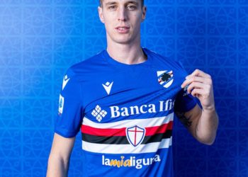 Andrea Conti of Sampdoria