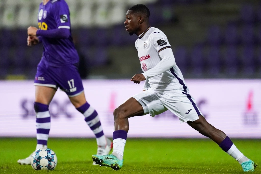 Francis Amuzu of Anderlecht