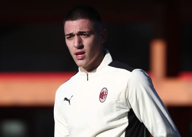 Marko Lazetic of AC Milan