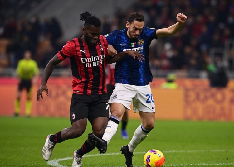 Franck Kessie of AC Milan