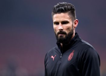 Olivier Giroud of AC Milan