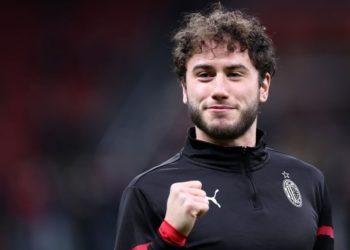 Davide Calabria of AC Milan